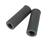 Axorafow Poignées en caoutchouc épais gris pour Xiaomi - Résistantes aux intempéries antidérapantes pour une installation facile - Pour trottinette électrique Mi Set 5 Plus pour Elite (1 paire)