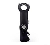 Axorafow Potence de vélo réglable de 0 à 90 degrés 28,6 mm, extension de guidon 6061 25,4/31,8 mm pour barres, longueur 90/110 mm, noir (28,6 x 25,4 x 110) (28,6 x 31,8 x 90)