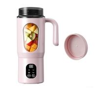 Axorafow Presse-agrumes maniable multifonction en acier - Taille mobile - Rose