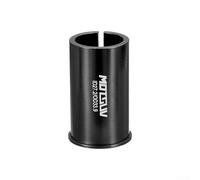 Axorafow Réducteur de siège en aluminium pour conversion et vélos de route - 22,2 mm/25,4 mm/27,2 mm/31,6 mm/33,9 mm de diamètre, léger - usiné, noir, 1 pièce (27,2 à 33,9)