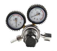 Axorafow Régulateur de soudage avec jauge d'argon, contrôle précis de la pression 0 4500 psi, convient au soudage MIG TIG et aux applications électroniques