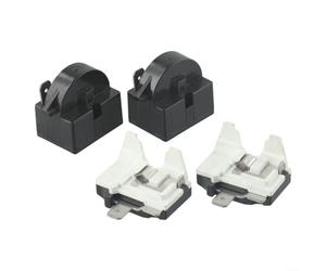 Axorafow Relais de démarrage du compresseur PTC 15 Ohm et protection contre les surcharges 1/6 HP pour réfrigérateurs résidentiels et portables (1 broche 15 Ohm + 1/6 H)