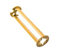 Axorafow Réparation de plomberie d'évier - Gadget de salle de bain hexagonal personnalisable en alliage d'aluminium jaune pour éviers, robinets, chauffages - 1 pièce (A)