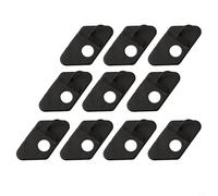 Axorafow Repose-flèche pour arc recourbé - Accessoire pour droitier - Construction en ABS portable - Disposition confortable - 3 x 2 x 1,3 cm - 1,5 g par pièce (1 ou 10 pièces) (10 pièces)