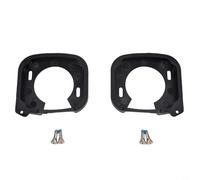 Axorafow Road For Bike Pedals - Lot de couvre-pédales de protection en résine ABS pour Speedplay pour X1 X2 pour X5 pour chaussures ultra légères pour Speedplay (argent/noir, 1 paire)