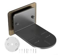 Axorafow Support de caméra pour moniteur d'intérieur Xiaomi - Support mural en métal gris - Support sécurisé au plafond - Installation au plafond - Ajustement stable