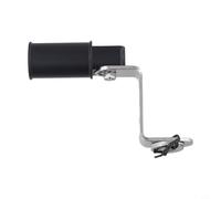 Axorafow Support de renfort en alliage d'aluminium pour smartphone scooter et moto - Angle avec rétroviseur modifiable - Acier noir