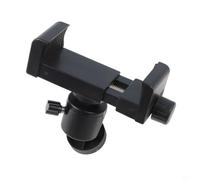 Axorafow Support mural réglable avec clip intérieur de 6 mm pour caméras de sécurité à domicile avec trou de vis noir, grande perforatrice à usage extérieur (noir)