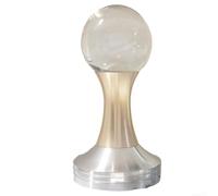 Axorafow Tamper à café auto-nivelant de 58 mm avec base ondulée, outil distributeur d'expresso en acier 304 pour extraction uniforme, poignée ergonomique (B doré)