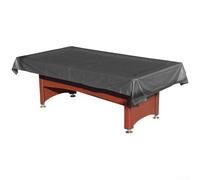 Axorafow Top-tier Housse de protection de table de billard en fibre de verre PVC pour tables de 2,1 m et 2,4 m - Anti-poussière, imperméable et résistante aux déchirures - 276 x 169 cm (noir)