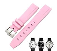 AXPTI Bracelet de montre étanche en caoutchouc pour montre Tissot 1853 Lelocle PRC200 Rolex Submariner Hamilton Omega 19 mm 20 mm, 20 mm, Agate