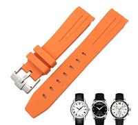 AXPTI Bracelet de montre étanche en caoutchouc pour montre Tissot 1853 Lelocle PRC200 Rolex Submariner Hamilton Omega 19 mm 20 mm, 20 mm, Agate
