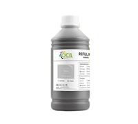 AXRMLVRD Bouteille d'encre pigmentée de 1000ML, Compatible avec Les imprimantes Grand Format PFI-1700 PFI-120 PFI Series 701 703 PFI-710 206 1000 57 PFI-706 707 320(PGY - 1000ml)