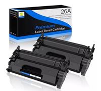 AXRMLVRD Cartouche de Toner CF226A 26A Compatible avec Pro M402n M402dn M426fdw M426fdn MFP(2PK CF226A-CRG-052)