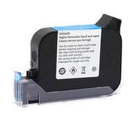 AXRMLVRD Cartouche d'encre 600 DPI Premier A Niveau séchage Rapide Eco solvant Hauteur d'impression 12. Encre colorée de 7 mm Compatible avec l'imprimante Portable JS12(JS12-Black-1pcs)