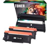 AXRMLVRD Pack de 2 Toners TN450 et Tambour DR420 compatibles avec HL-2230 HL2240 HL2270DW HL2280DW