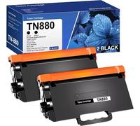 AXRMLVRD Paquet de 2 Cartouches de Toner TN 880 TN880 compatibles avec HL L6200DWT HL L6250DW