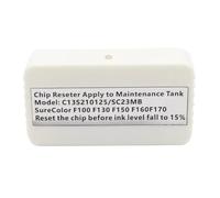 AXRMLVRD Réinitialiseur de Puce de boîte de Maintenance C13S210125 SC23MB S2101 F170, Compatible avec Le réservoir d'encre usée d'imprimante SC-F100 SC-F130 SC-F160 SC-F170