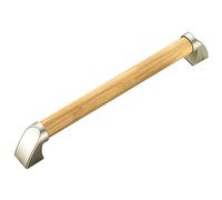 AXSDEJT Barre D'appui Bois pour Salle de Bain,Étanche Barre D'appui Douche Bois Barre de Maintien Handicape Poignée de Baignoires pour Les Personnes âgées WC Barres D'appui pour Escaliers(Size:40cm)