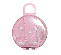 axSuitcase Party Favor Box - Suitcase Gift Box, 10 cm Travel Luggage Candy Box - PP Personalized Suitcase Present Box for Wedding, Travel Bridal Shower & Party Decoration - Pink, Blue, White & Yellow