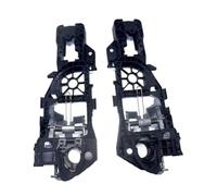 AXTAZS Support PoignéE ExtéRieure Compatible Avec VW Pour Passat B6 B7 Pour Phaeton 3C0837886H 3C0837885H Poignée De Porte Gauche Droite Pour Support Cadre Extérieur(1 Set)