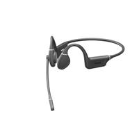 Axtel Aura Pro Casque Bluetooth à conduction osseuse, écoute en oreille ouverte, microphone à réduction de bruit ENC, double appareil, compatible Teams, IPX5 résistant à la transpiration