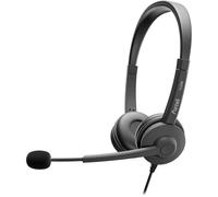 Axtel Casque stéréo Flow AXH-FLOWUCDC USB-C/USB-A Micro à réduction de bruit Noir