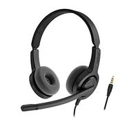 AXTEL, Headsets, Voice PC28 HD Duo NC, Confortable, Son HD, Microphone Flexible, Housse Confortable, Microphone Flexible, réduction du Bruit, Version PC