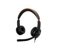 Axtel Voice UC40 duo NC - For Unified Communications - micro-casque - sur-oreille - filaire - USB - isolation acoustique