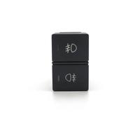 AXTGBHL 1 pièce for Honda CRV URV AVANCIER CITY Accord double interrupteur for clé lumière LED de voiture bouton de commutation de phare antibrouillard avant arrière avec fil de connexion(Front Rear f