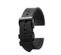 AXTGBHL Bracelet de montre en caoutchouc fluoré, 23mm 24mm, adapté for Casio Fit For G-SHOCK PRW-6600 PRG-600YB 650 PRW-60Y/50Y/70Y, bracelet de Sport étanche for hommes(Black black,24mm)