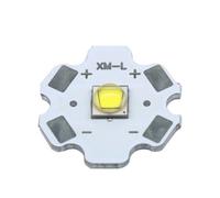 AXTGBHL XLamp XM-L2 XML2 T6 LED 3535 5050 1-3W 5-6W 10W 18W, Diode émetteur de lumière LED for lampe de poche LED, perle blanche 6500K 10000K, 2 pièces(10W 20mm Size,White 6500K)