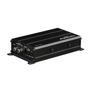 AXTON A1250 Amplificateur numérique mono ultra compact pour voitures et camping-cars, mini amplificateur de basses 1 canal avec entrée haut niveau, amplificateur de classe D, 2 ohms stables, 1 x 150 W