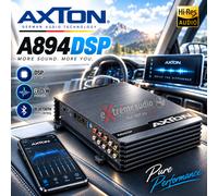 AXTON A894DSP - Amplificateur 8.1 canaux avec DSP, amplificateur de voiture avec processeur de son numérique, contrôle de l'application pour téléphone portable, streaming audio Bluetooth, audio Hi-Res