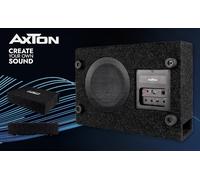 AXTON ATB120A subwoofer actif bass reflex plat basse pour voiture, camion, ca...