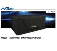AXTON ATB220 Bandpass Subwoofer Bassbox 2 x 20 cm Woofer 300 Watt an 4 Ohm