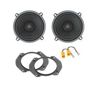 Axton Kit de 4 enceintes ATC130 pour Alfa Romeo GTV de 1994 à 2005, Spider de 2006 à 2011 + 2 supports avant + 2 connecteurs