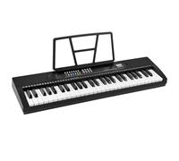 Axus AXP15 Clavier portable 54 touches, synthétiseur à mini touches avec porte-partitions, alimentation secteur et microphone