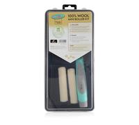 Axus Décor 100 Percent Natural Wool Mini Roller Kit - Blonde, 4 inch