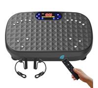 AXV Plaque vibrante de fitness - Machine d'exercice vibrante pour tout le corps - Support vibrant pour entraînement - Planche de sport pour perte de poids - Brûleur de graisse pour homme et femme