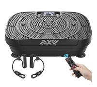 AXV Plaque vibrante pour exercice de fitness, vibration, vibration, entraînement pour tout le corps, planche à secouer pour le sport, la salle de sport pour la perte de poids, drainage lymphatique