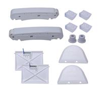 AXV417WHP Kit de nettoyage de piscine avec lunette avant et arrière AXV604WHP, rabat et sabots de pod, compatible avec le nettoyeur de piscine Hayward, le nettoyeur de piscine Wing et le kit