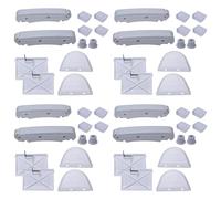 AXV417WHP Lot de 4 kits de rechange pour nettoyeur de piscine, compatibles avec aspirateurs de piscine Hayward, kits de pièces de rechange pour nettoyeur de piscine (sans tournevis)