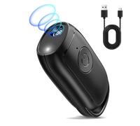 AXVRAV Appareil anti-aboiement à ultrasons pour chien, automatique, portable, appareil anti-aboiement avec fréquence variable, flash et lampe de poche LED, pour arrêter les aboiements, petits et