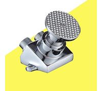 AXWT Valve Moderne Pied Lien Robinet, pédale Food Factory Lavabo Taps Hôpital Valve Pédale Robinet d'eau Froide Pédale Simple Robinet de cuivre du Corps Commutateur (Color : Foot Valve)