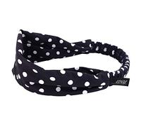 axy Bandeau de yoga, magnifique pour femme, bandeau de sport, bandeau HB4 (gris foncé/blanc, extra large)