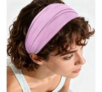 axy HB4 - Bandeau de yoga - Magnifique accessoire de cheveux pour femme - Bandeau de sport - Lavande - Extra large