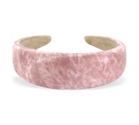 axy HRK2AMar Serre-tête large rembourré en tissu aspect marbre élégant et magnifique pour femme (rose, large)