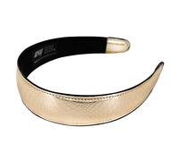 Axy HRK3 Serre-tête en cuir aspect croco style vintage