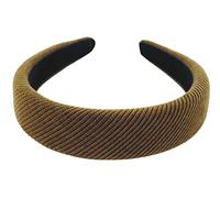 axy HRK5A Serre-tête large en velours côtelé rembourré en tissu - Magnifique serre-tête pour cheveux - Oliver